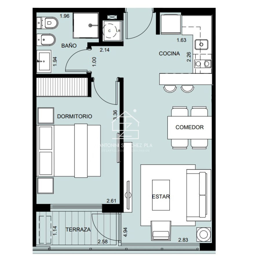 Apartamento ID.4133 - Excelente oportunidad de inversión, Edificio Ocean Drive Country Torre Smart en Punta del Este