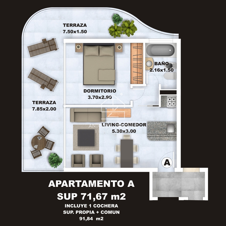 Apartamento ID.2463 - Apartamento en venta en zona privilegiada. Punta del Este