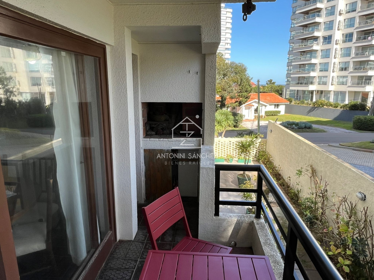 Apartamento ID.1120 - Apartamento de 1 dormitorio, con parrillero en balcon, Roosevelt Punta del Este