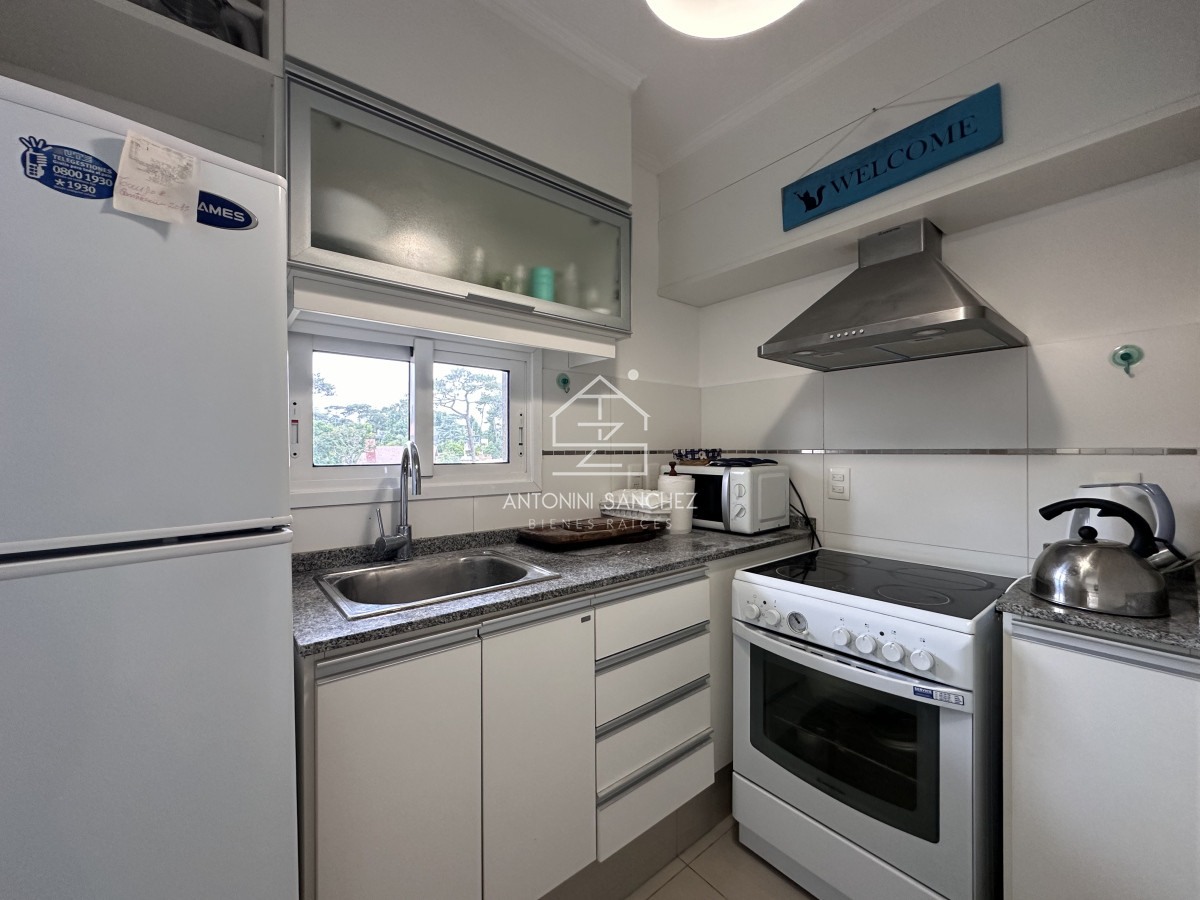 Apartamento ID.3310 - Vende apartamento en playa mansa de 1 dormitorio con parrillero, Punta del Este 