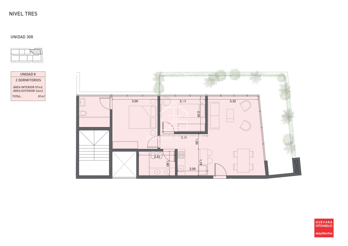 Apartamento ID.2241 - PreLanzamiento EXCLUSIVO  compre con financiacion 1 dorm en venta. Edif. Genova