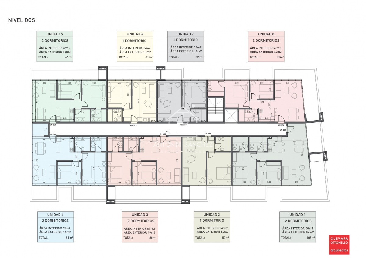 Apartamento ID.2241 - PreLanzamiento EXCLUSIVO  compre con financiacion 1 dorm en venta. Edif. Genova