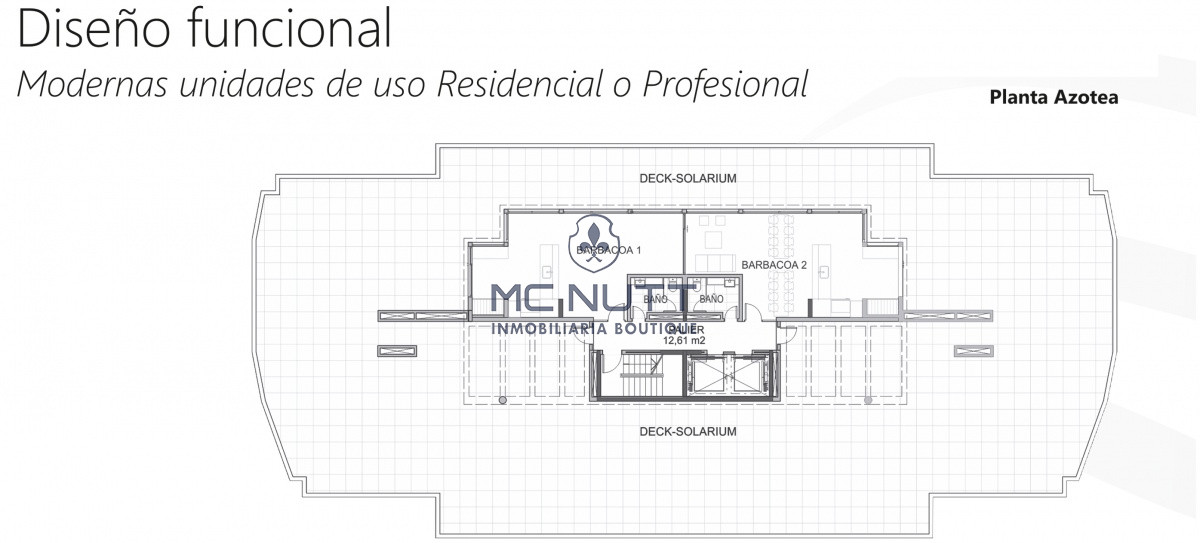 Apartamento Ref.918/ - En venta apartamento de 2 dormitorios, en Brava Punta del Este a Estrenar