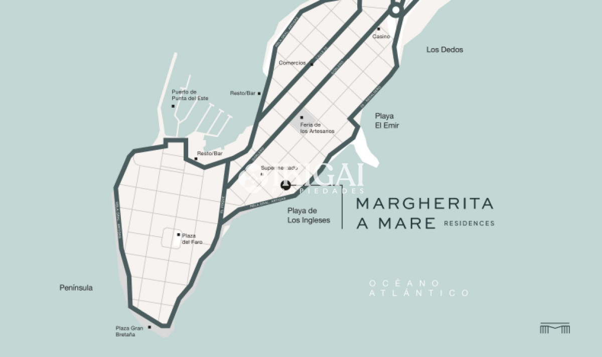 Apartamento ID.1197 - Departamento de 2 dormitorios en venta - Margherita A Mare Residences - Lanzamiento