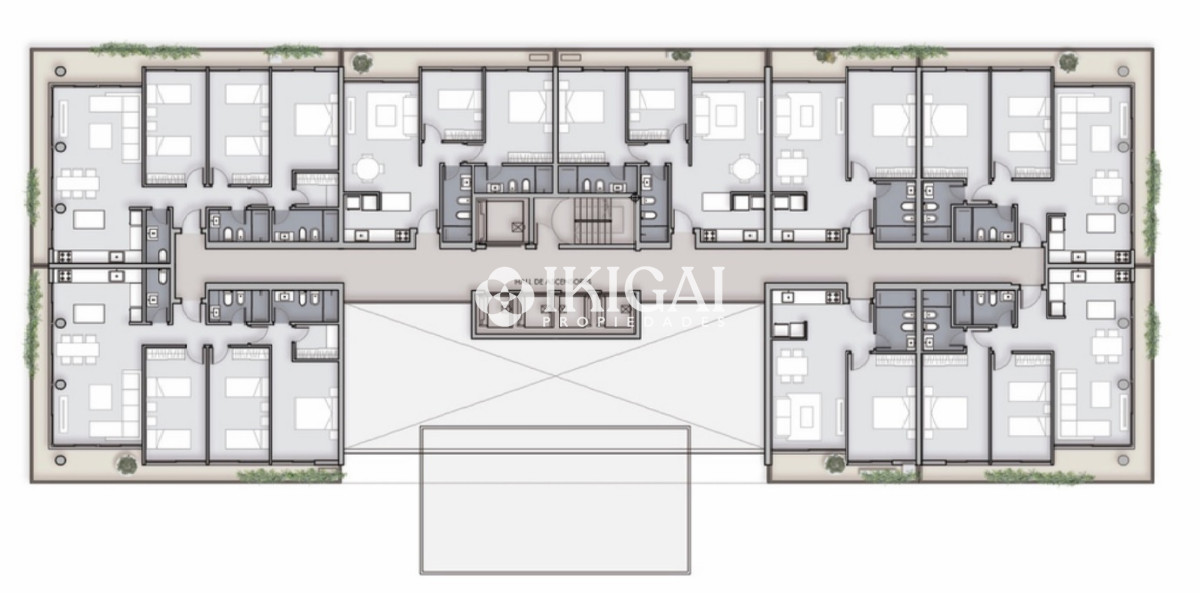 Apartamento ID.1082 - Vende apartamento de 1 dormitorio en Chiverta, Punta del Este.