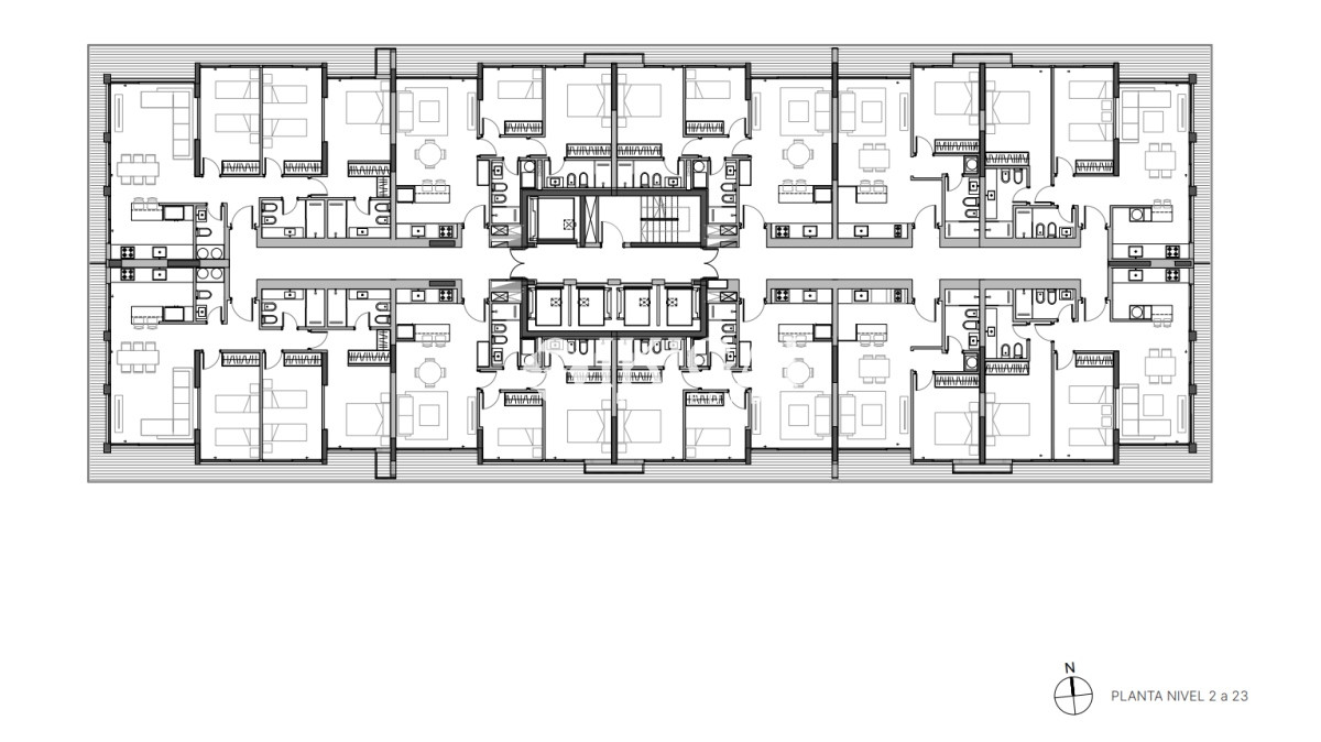 Apartamento ID.1082 - Vende apartamento de 1 dormitorio en Chiverta, Punta del Este.