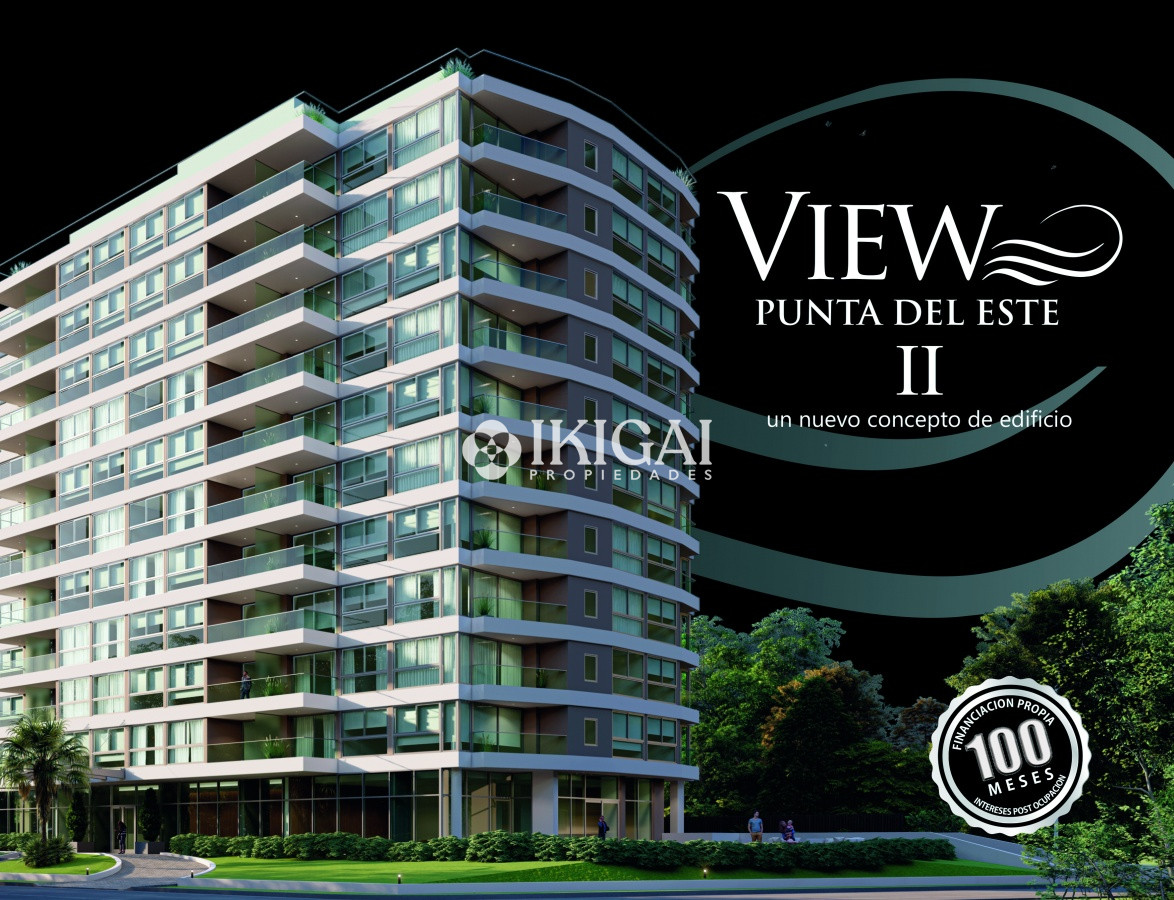 Apartamento ID.1276 - En venta apartamento de 2 dormitorios, en Brava Punta del Este a Estrenar