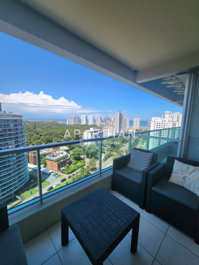 Apartamento ID.21099199 - En venta apartamento de 1 dormitorio, con excelente vista en Roosevelt, Punta del Este