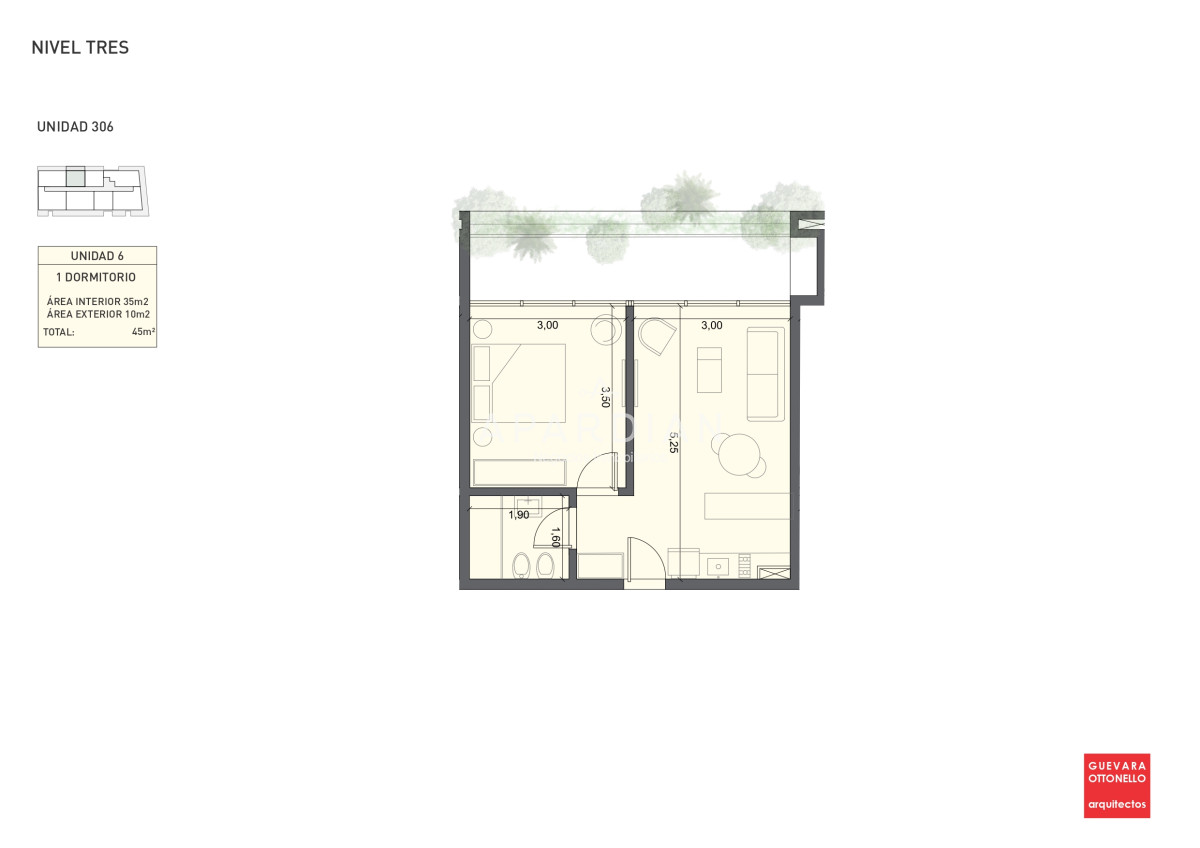 Apartamento ID.21099228 - Apartamento de 1 dormitorio a estrenar a pasos del mar