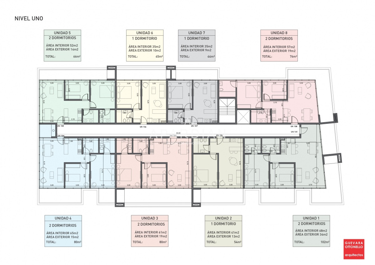 Apartamento ID.21099228 - Apartamento de 1 dormitorio a estrenar a pasos del mar