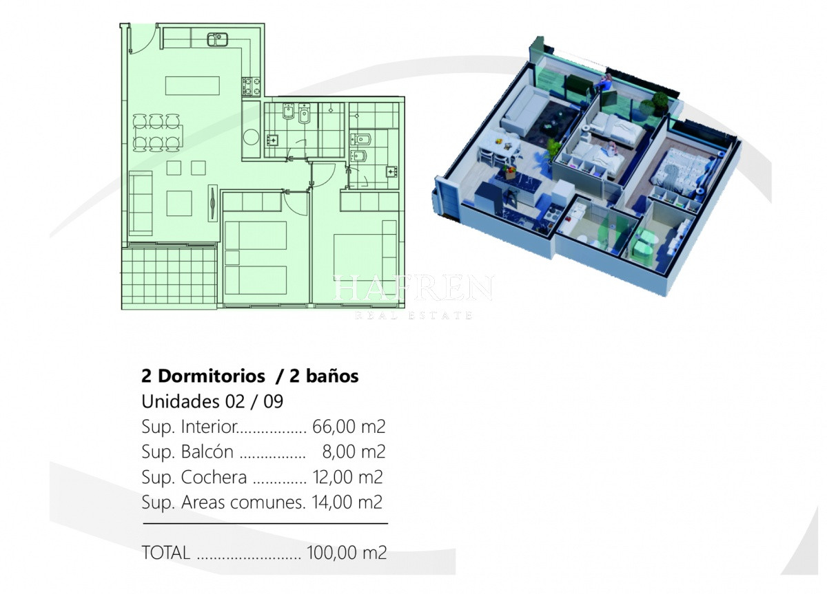 Apartamento ID.336 - Vende apartamento de 1 dormitorio y medio en Punta del Este 