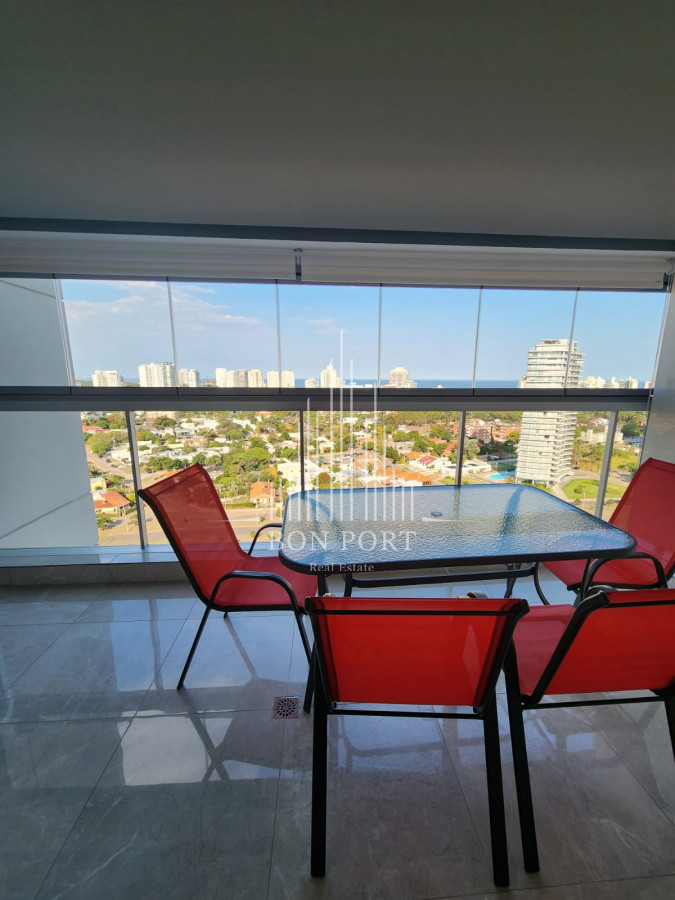 Apartamento ID.197 - MIAMI BOULEVARD, Punta del Este, Playa mansa, 2 dormitorios