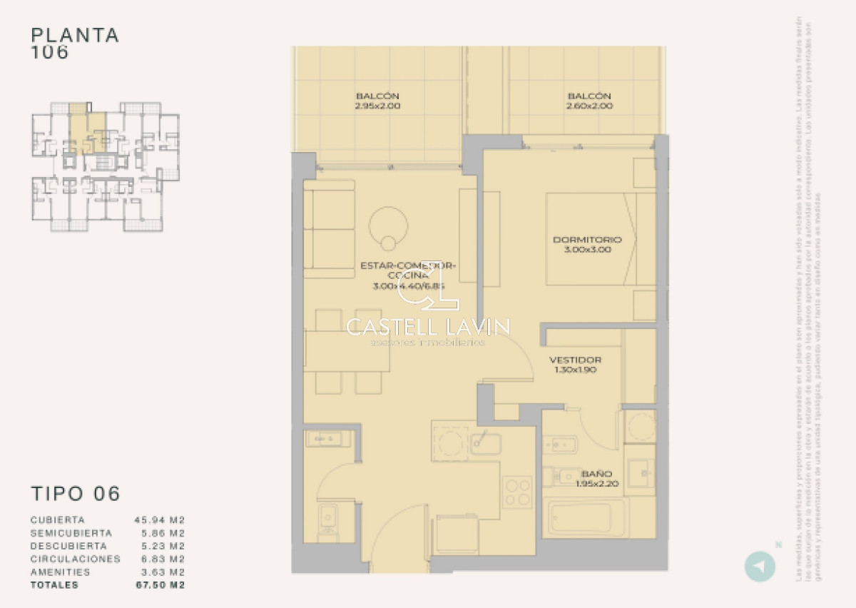 Apartamento ID.677 - Departamento de 1 dormitorio en venta - Lanzamiento Margherita A Mare Residences