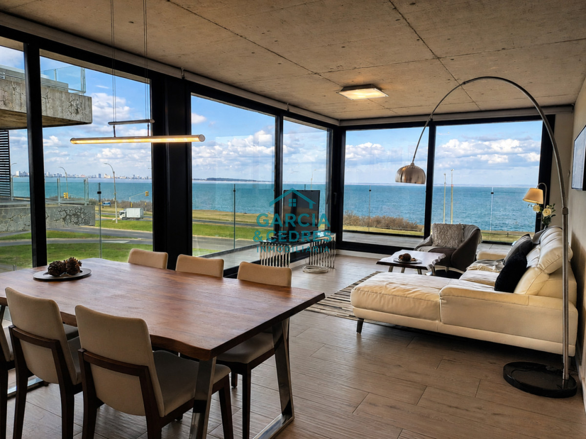 Apartamento ID.451 - Espectacular departamento de 3 dormitorios frente al mar. Walmer Lagoon