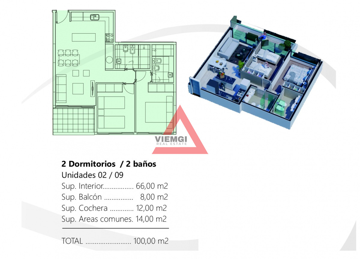 Apartamento ID.358 - Departamento de 1 dormitorio en venta proximo al mar