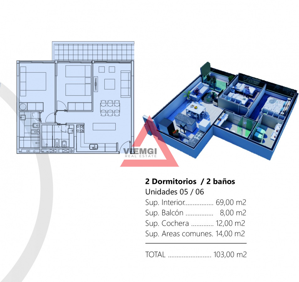 Apartamento ID.358 - Departamento de 1 dormitorio en venta proximo al mar