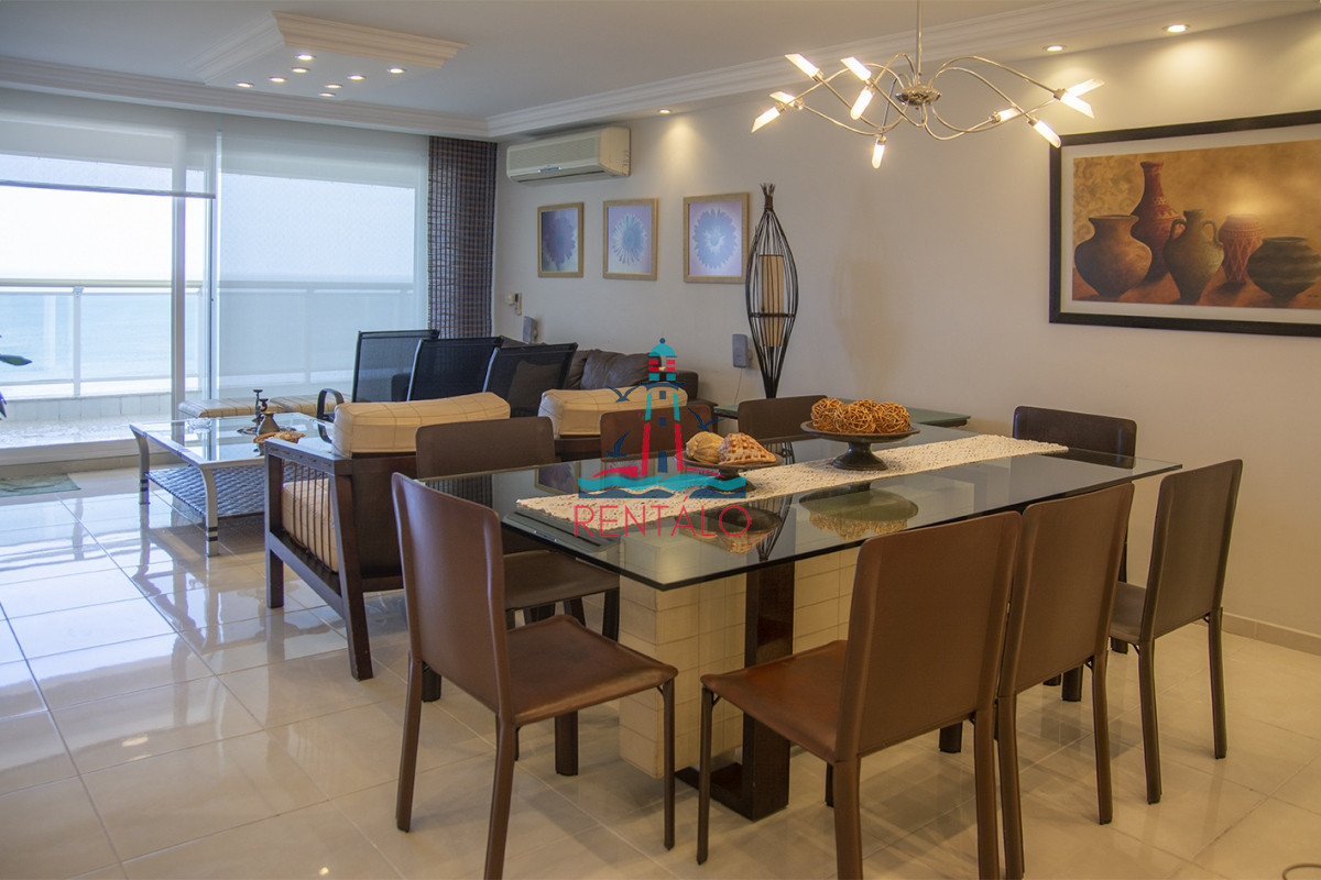 Apartamento ID.339 - Departamento de 3 dormitorios en venta con vista directa al mar, Torre Le Jardin , Punta del Este 