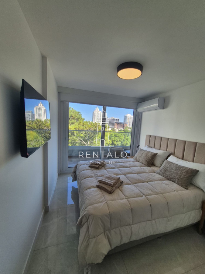 Apartamento ID.848 - Apartamento en alquiler anual de 2 dormitorios en punta del este full amenities