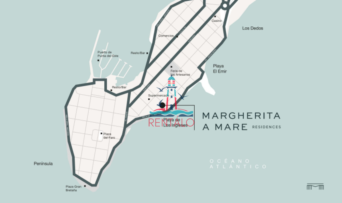 Apartamento ID.527 - Apartamento de 1 dormitorio en pozo en Punta del este