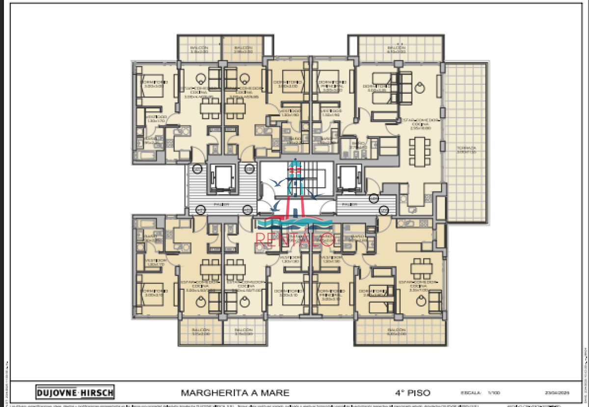 Apartamento ID.527 - Apartamento de 1 dormitorio en pozo en Punta del este