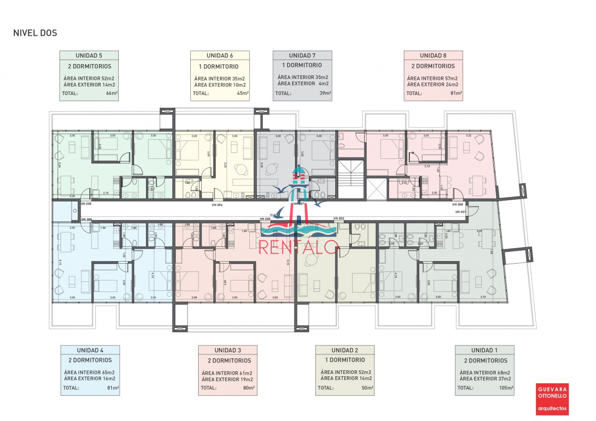 Apartamento ID.440 - Apartamento de 1 dormitorio en Punta del este en venta a estrenar oportunidad 