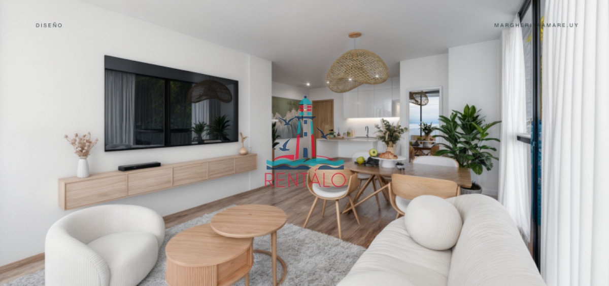 Apartamento ID.527 - Apartamento de 1 dormitorio en pozo en Punta del este