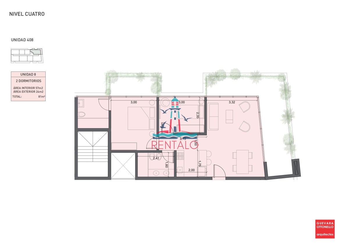 Apartamento ID.440 - Apartamento de 1 dormitorio en Punta del este en venta a estrenar oportunidad 