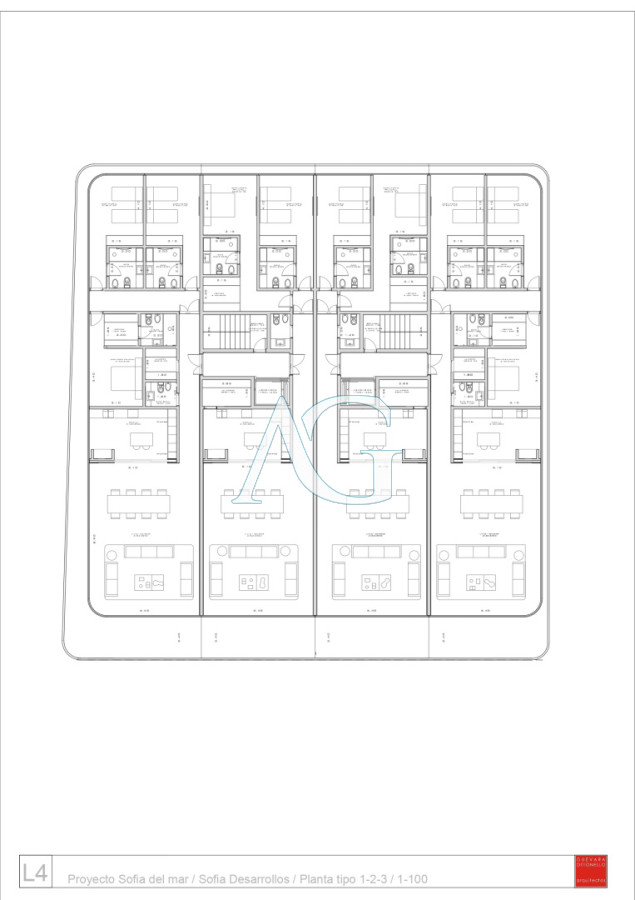 Apartamento ID.602 - Departamento frente al mar, 2 dormitorios en venta, Sofia del Mar, financiacion