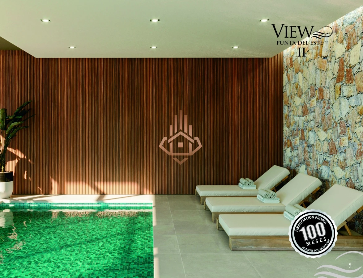 Apartamento de 1 dormitorio en venta, con vista a agradable entorno