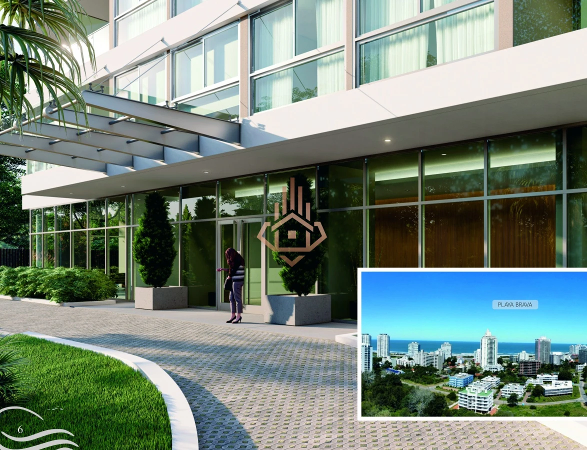 Apartamento de 1 dormitorio en venta, con vista a agradable entorno