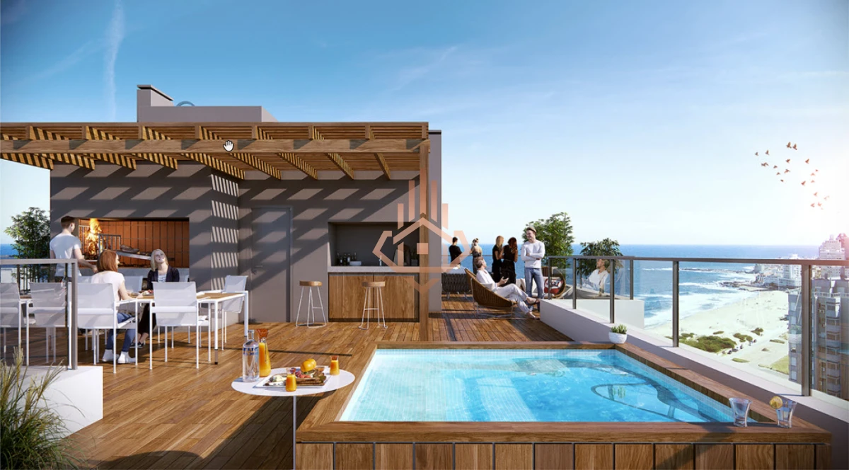 Vende apartamento de 2 dormitorios en Punta del Este. Financia