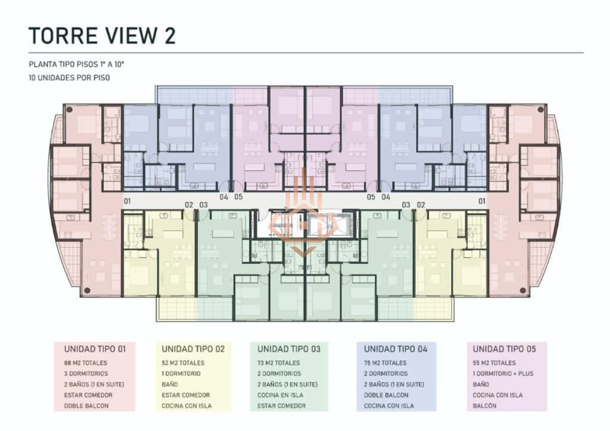 Apartamento de 1 dormitorio en venta, con vista a agradable entorno