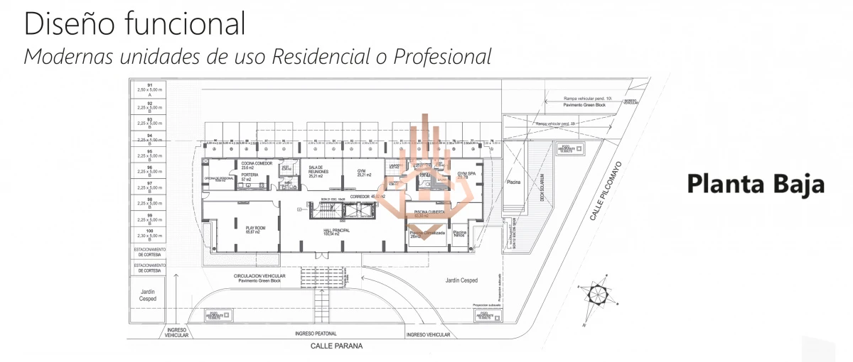 Apartamento de 1 dormitorio en venta, con vista a agradable entorno