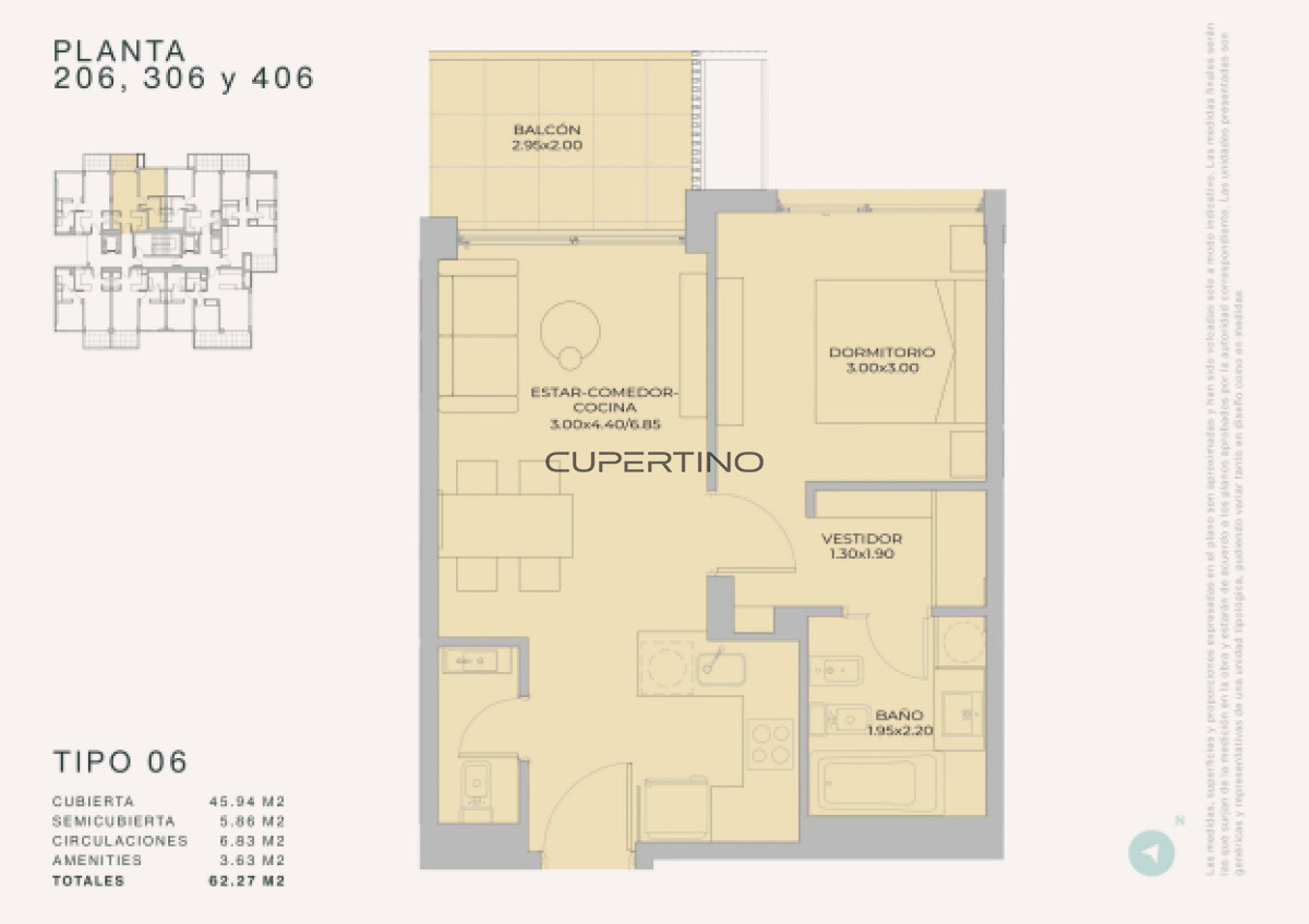 Apartamento ID.629 - Lanzamiento en Peninsula - Margherita A Mare Residences, departamento de 1 dorm