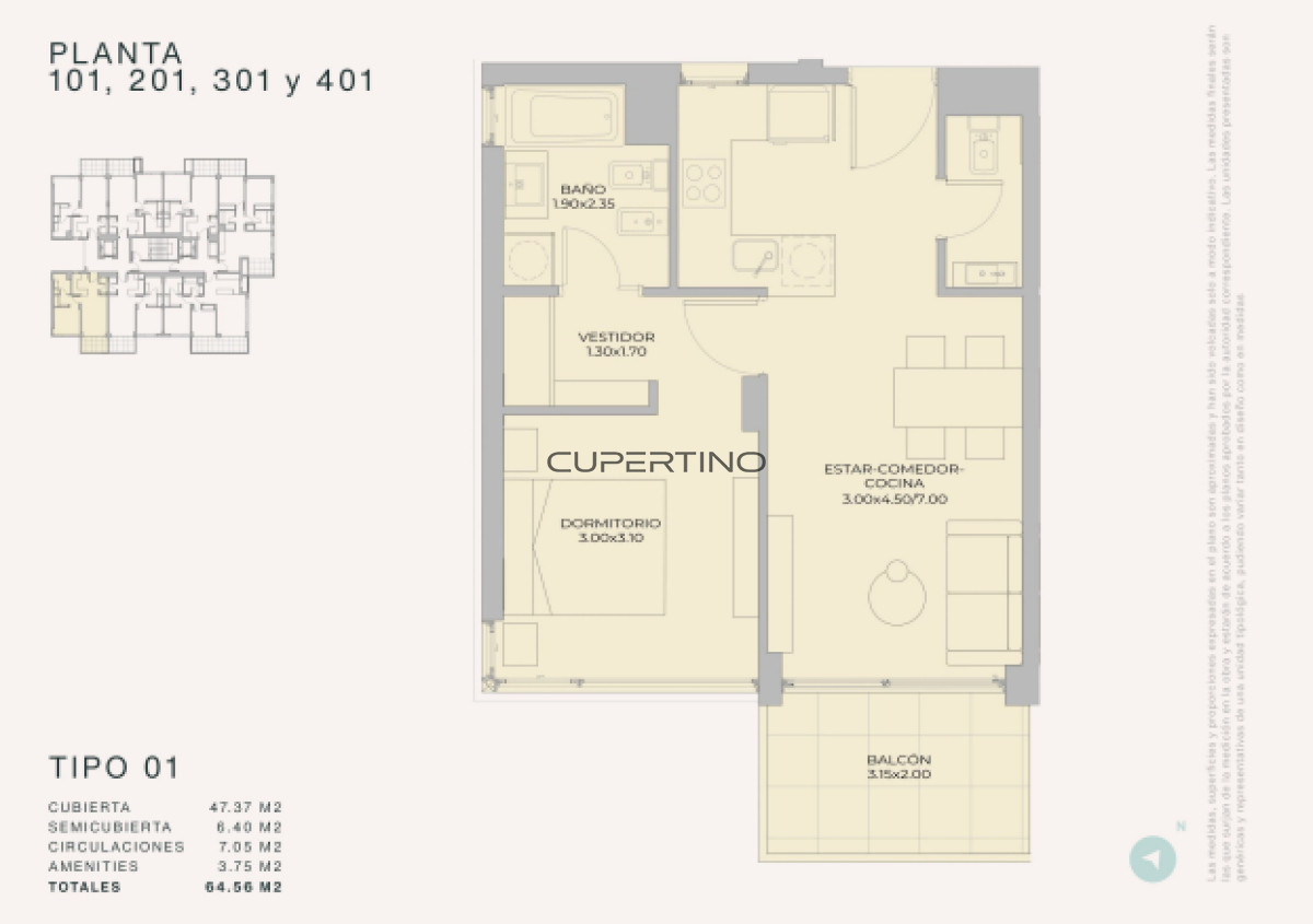 Apartamento ID.629 - Lanzamiento en Peninsula - Margherita A Mare Residences, departamento de 1 dorm