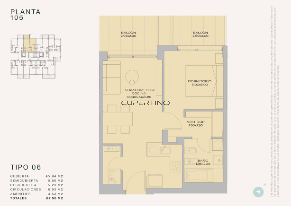 Apartamento ID.629 - Lanzamiento en Peninsula - Margherita A Mare Residences, departamento de 1 dorm