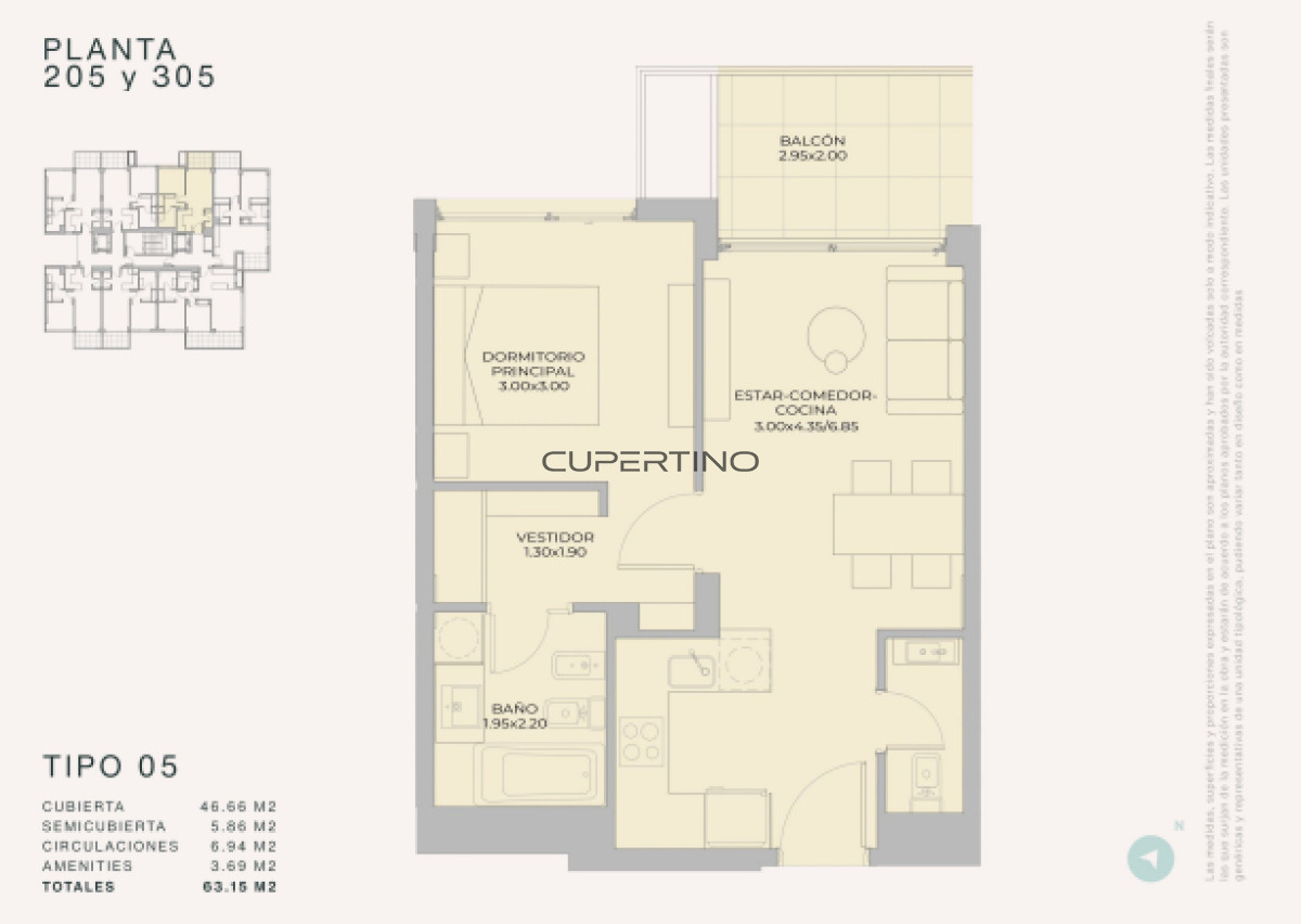 Apartamento ID.629 - Lanzamiento en Peninsula - Margherita A Mare Residences, departamento de 1 dorm