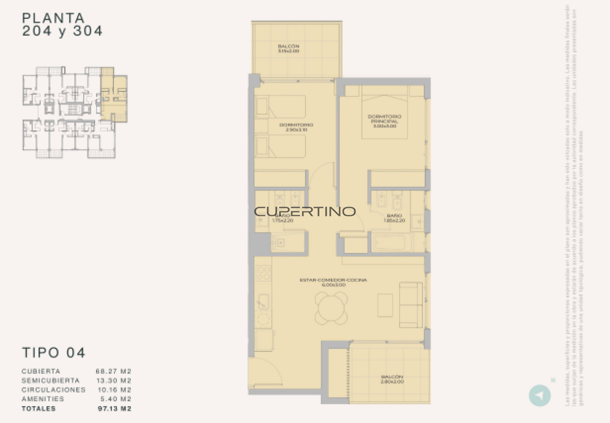 Apartamento ID.629 - Lanzamiento en Peninsula - Margherita A Mare Residences, departamento de 1 dorm