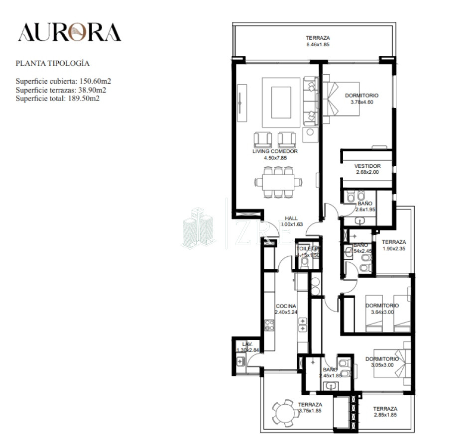 Apartamento ID.1429 - Venta apartamento 3 dormitorios en venta - Aurora - Financiacion