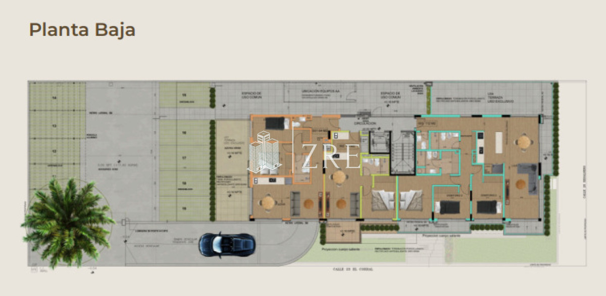 Apartamento ID.1486 - Monoambiente con Entrada Independiente y Jardín - Apto Local Comercial