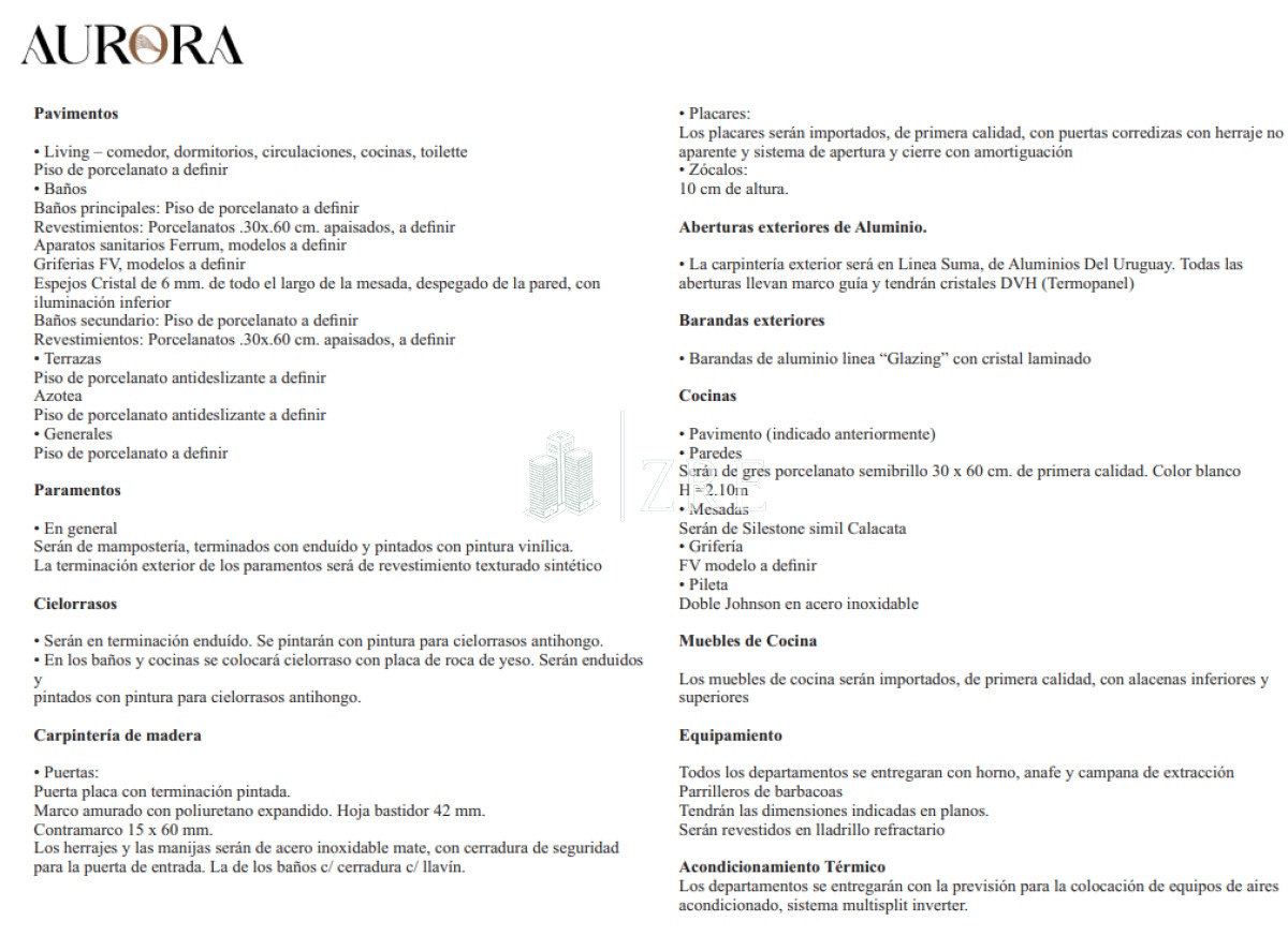 Apartamento ID.1429 - Venta apartamento 3 dormitorios en venta - Aurora - Financiacion