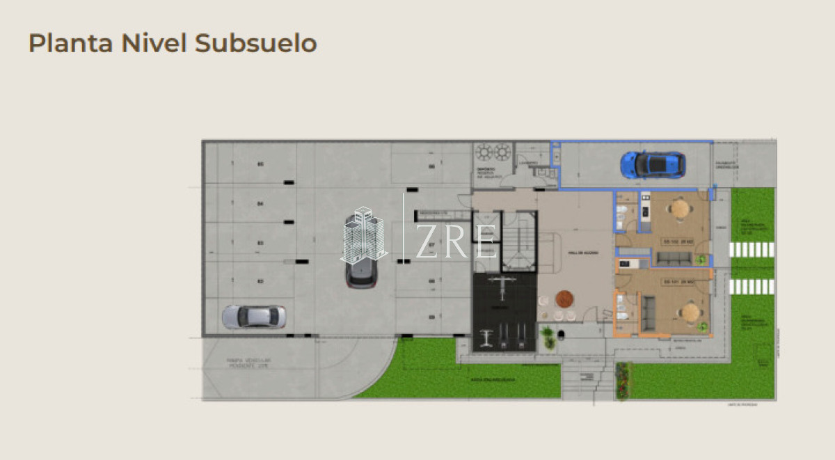 Apartamento ID.1486 - Monoambiente con Entrada Independiente y Jardín - Apto Local Comercial
