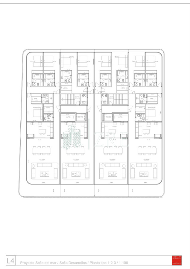 Apartamento ID.1387 - Departamento de 3 dormitorios en venta, edif. premium frente al mar, financiacion, Sofia del Mar