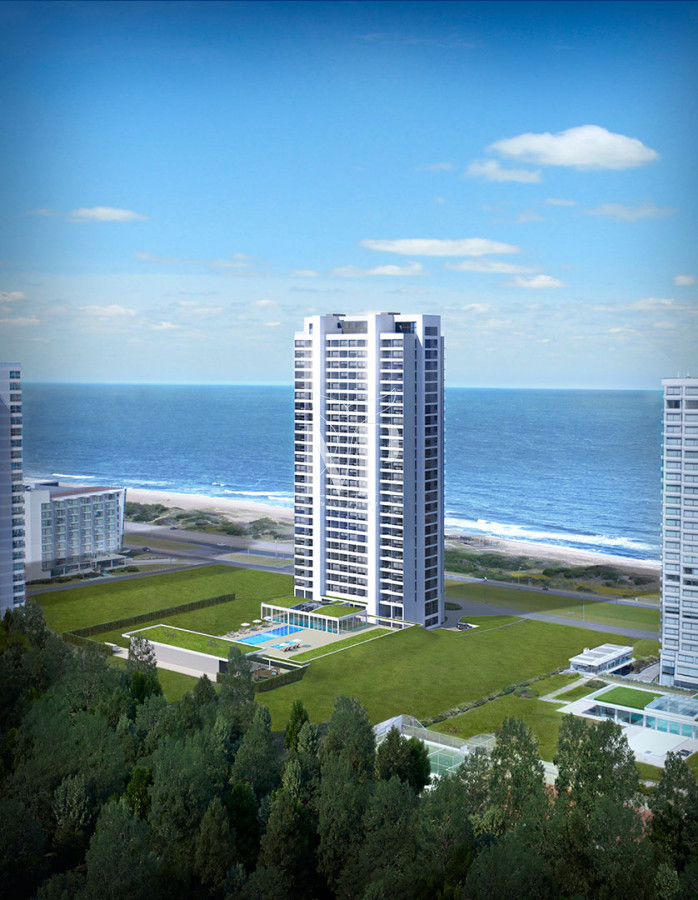 Apartamento ID.118 - Vende departamento de 3 dormitorios en suite, en Brava. Torre Le Parc III