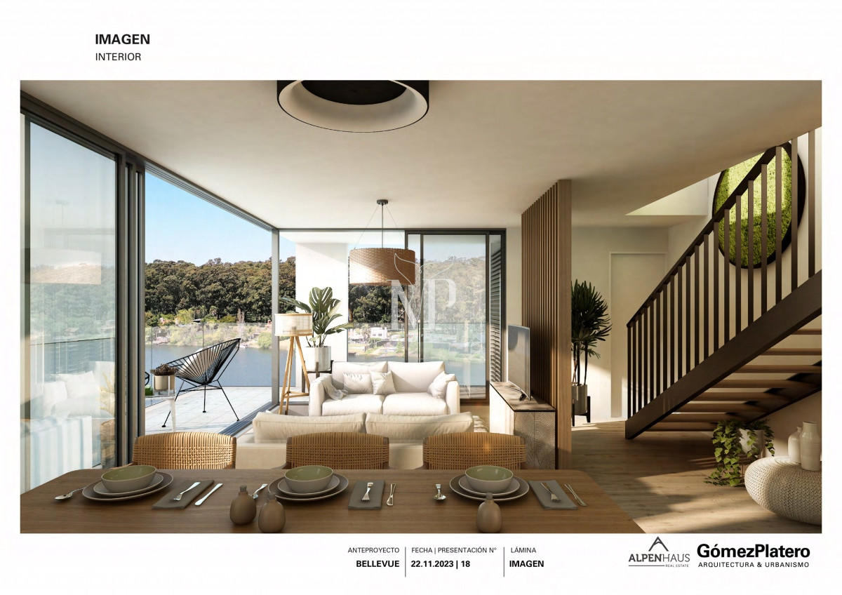 Apartamento ID.151 - Venta Apartamento de 2 Dormitorios con vista al lago en Parque Carrasco Canelones