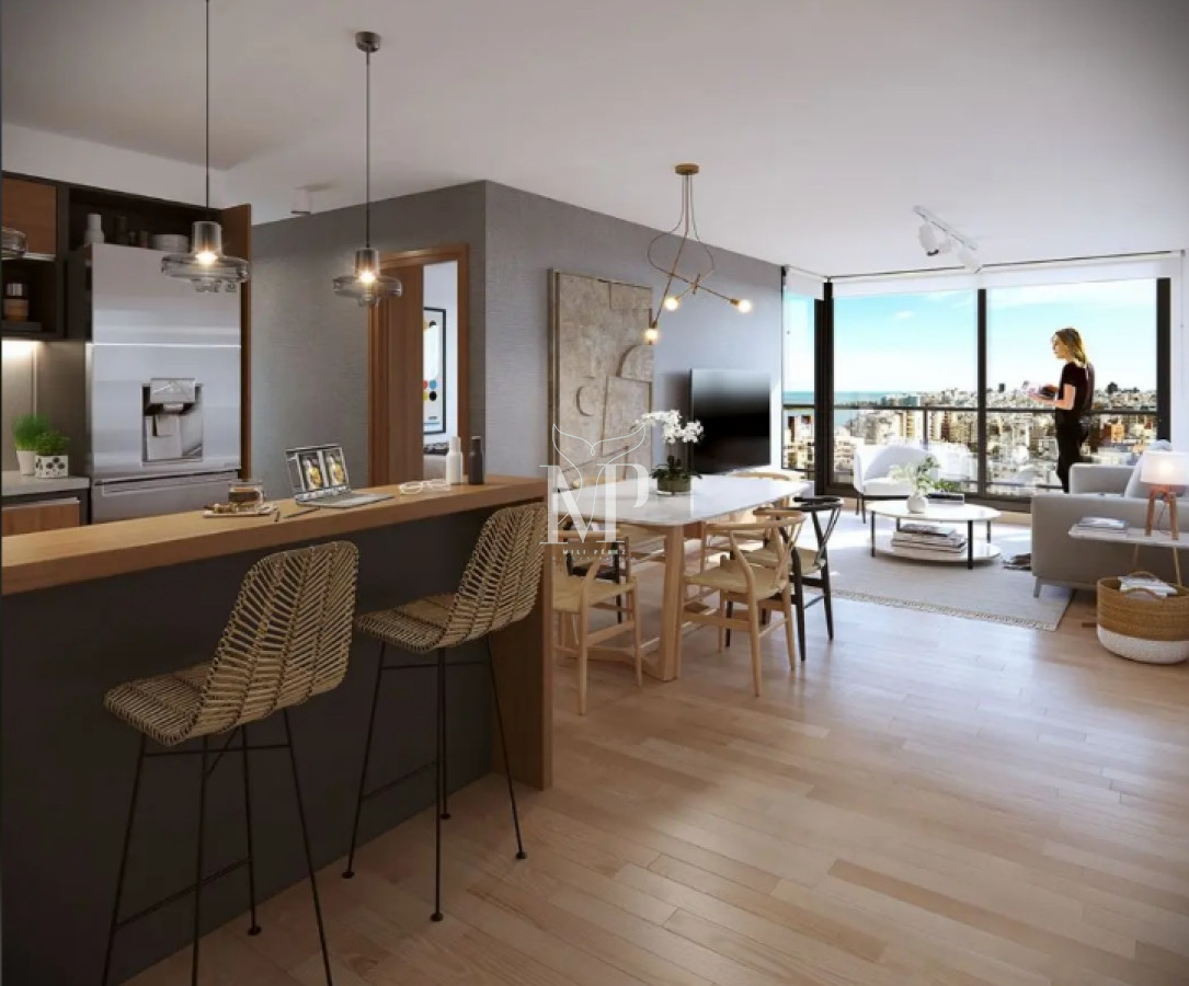 Apartamento ID.140 - Venta 2 dormitorios con gran terraza, oportunidad en pozo!.Pocitos-Montevideo