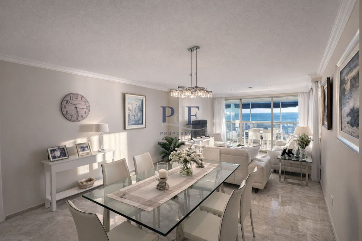 VENTA APARTAMENTO 2 DORMITORIOS 2 BAÑOS PRIMERA LÍNEA PLAYA MANSA - Imagen 1