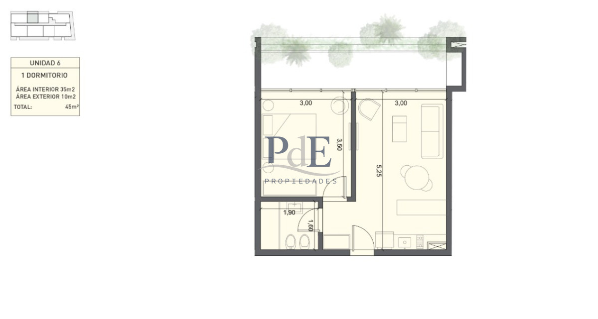 Apartamento en venta de 1 dormitorio en Playa Mansa | Punta del Este - Imagen 17