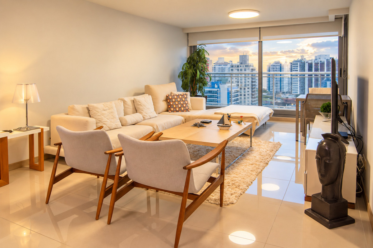 Imagen de En venta apartamento de 3 dormitorios en Punta del Este, a solo metros del mar 