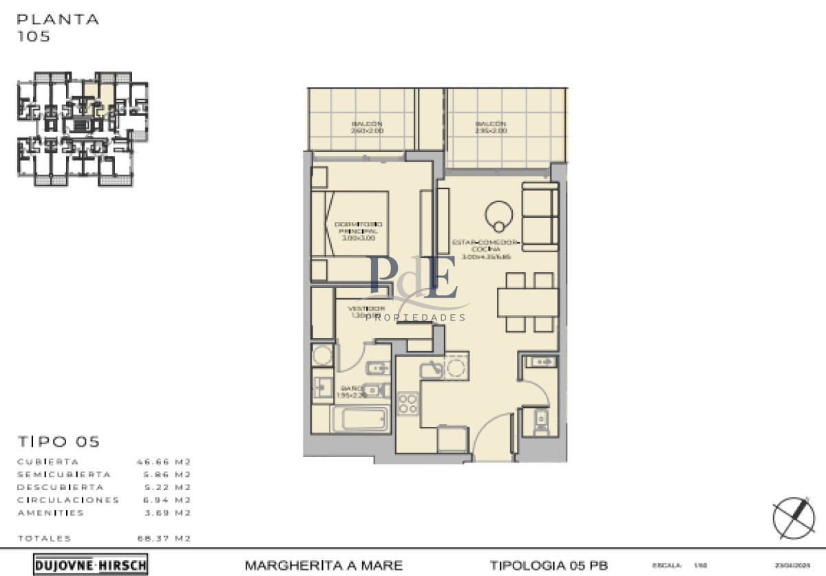 Margherita A Mare Residences. Lanzamiento deptos de 1 dorm. Punta del Este. - Imagen 37